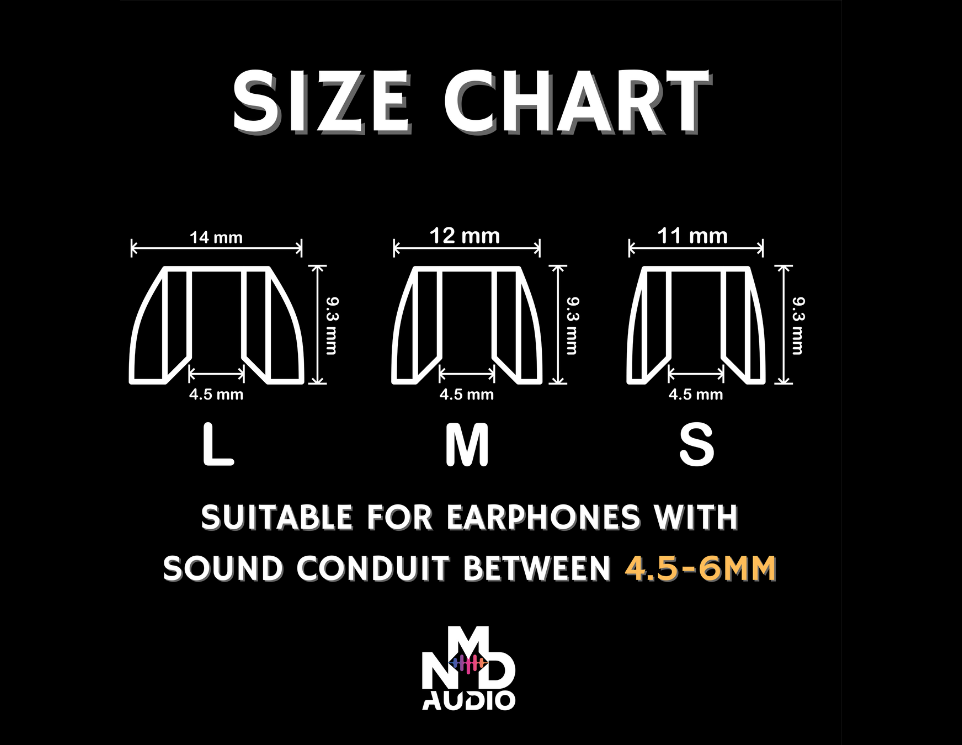 Anti-Allergic Silicone Eartips